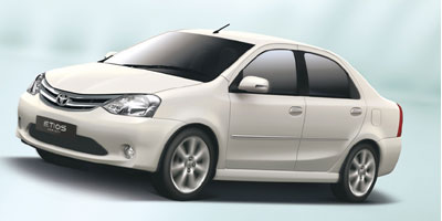 Toyota Etios Rental for char dham yatra